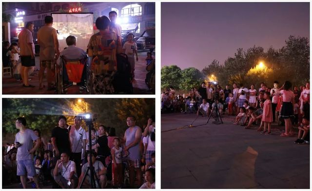 百場電影進(jìn)社區(qū)-露天電影院