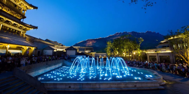 長(zhǎng)城音樂(lè)水舞秀